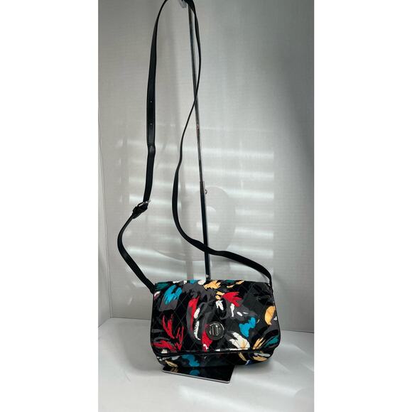 NWOT Vera Bradley Multi Color Abstract Organizer Crossbody Shoulder Bag Purse - Picture 1 of 12